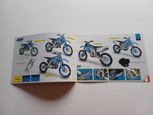 TM produzione modelli cross enduro 2011 depliant italiano originale