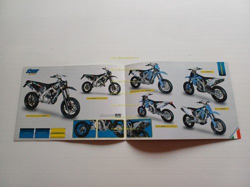 TM produzione modelli cross enduro 2011 depliant italiano originale