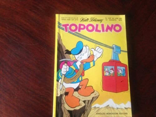 Topolino Fumetto Walt Disney 12 Agosto 1979 N.1237