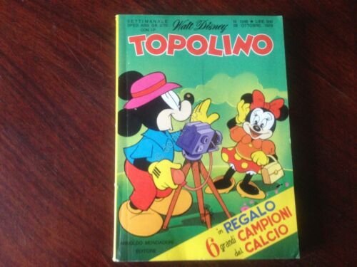 Topolino Fumetto Walt Disney 28 Ottobre 1979 N.1248 con 6 …