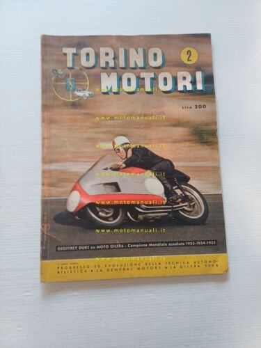 Torino Motori rivista n. 2 1956