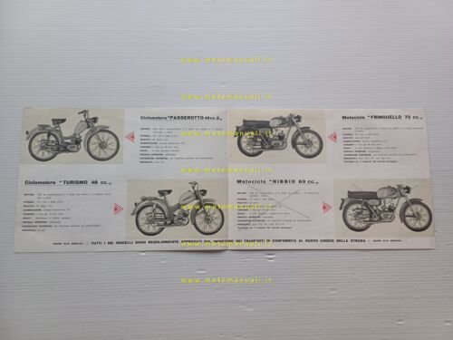 Torpado produzione moto modelli 48 - 60 - 75 1960 …