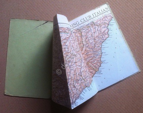 Touring Club Italiano - Carta d'Italia - Cannes Genova Lucca …