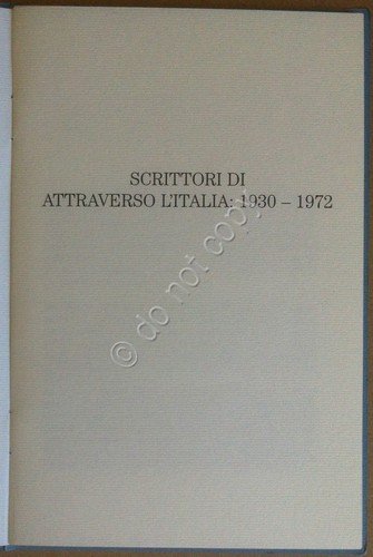 Touring Club Italiano - Introduzione a Scrittori attraverso l'Italia - …