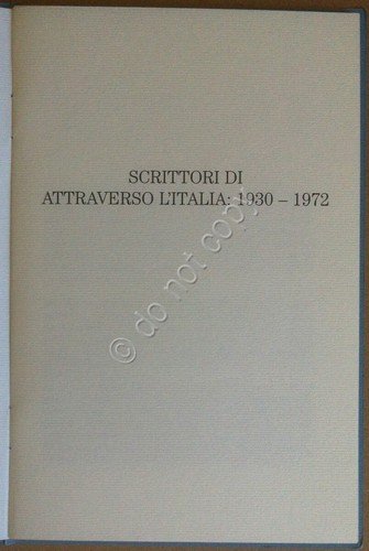 Touring Club Italiano - Introduzione a Scrittori attraverso l'Italia - …
