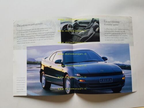 Toyota Celica 1.8 - 2.0 1993 depliant originale italiano