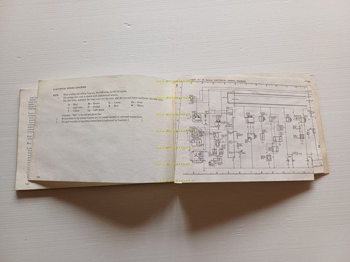 Toyota Land Cruiser 1977 manuale uso manutenzione libretto originale Inglese