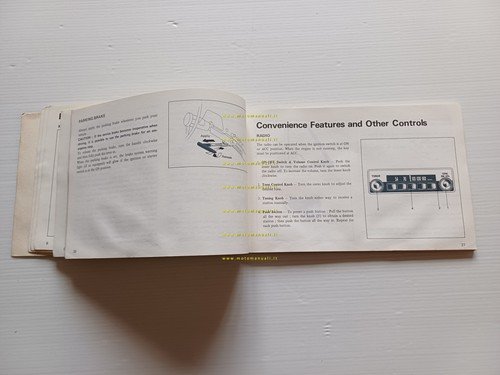 Toyota Land Cruiser 1977 manuale uso manutenzione libretto originale Inglese