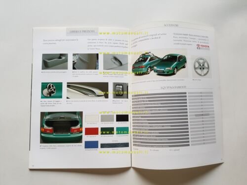 Toyota Paseo 1991 depliant originale italiano