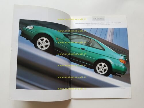Toyota Paseo 1991 depliant originale italiano