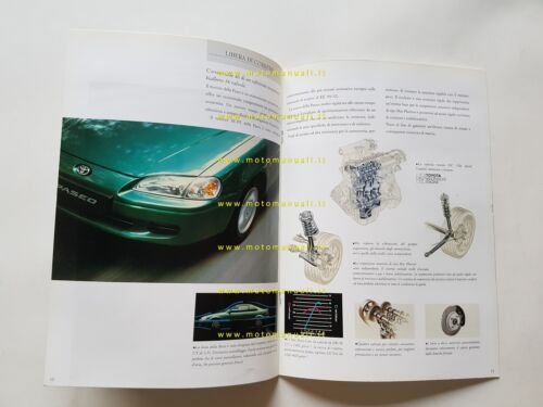 Toyota Paseo 1991 depliant originale italiano
