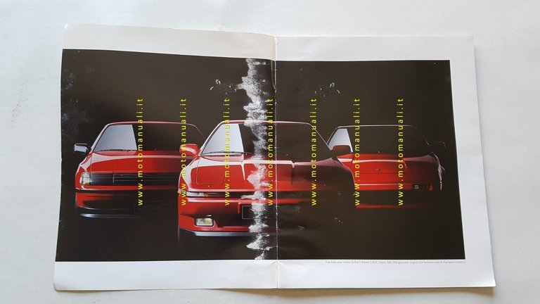 TOYOTA Supra - MR - Celica depliant originale testo OLANDESE …