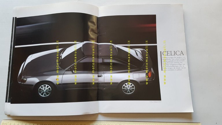 TOYOTA Supra - MR - Celica depliant originale testo OLANDESE …