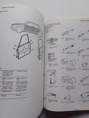 Triumph Acclaim 1981 manuale officina italiano originale