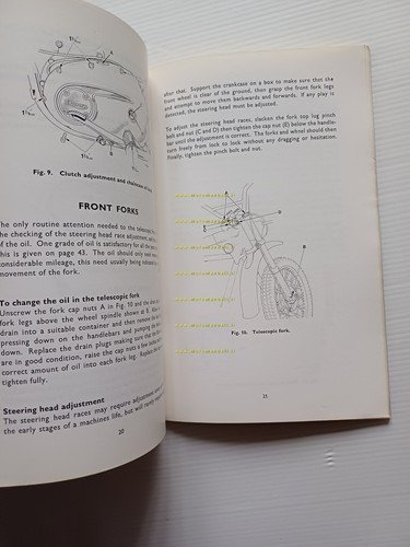 Triumph Blazer 250 SS 1971 T25 SS manuale uso manutenzione …