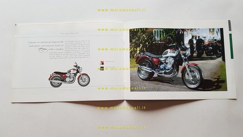 Triumph Bonneville - America - Thunderbird 2002 depliant italiano originale