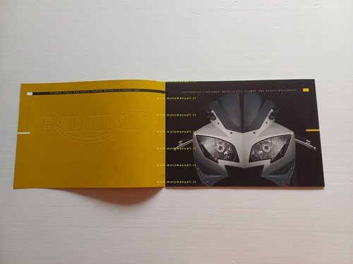 Triumph catalogo modelli Sport - Sport Touring 2004 depliant italiano …