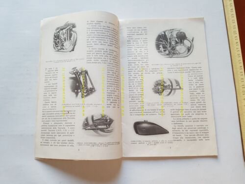 Triumph catalogo produzione 1929 moto depliant originale italiano anteguerra