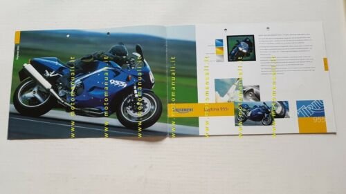 Triumph catalogo produzione 2001 depliant inglese originale moto