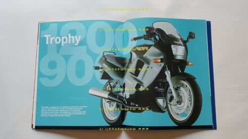 Triumph produzione 1993 depliant originale testo inglese