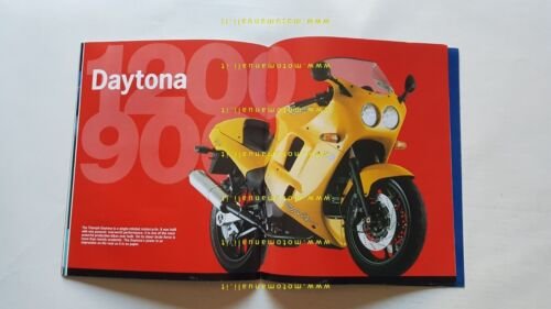 Triumph produzione 1993 depliant originale testo inglese