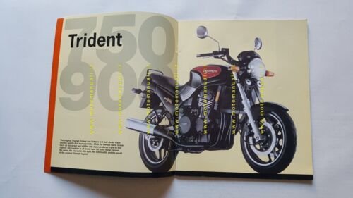 Triumph produzione 1993 depliant originale testo inglese