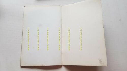 Triumph Trident 750 1970 manuale uso originale INGLESE owner's manual