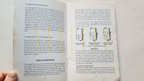 Triumph Trident 750 manuale uso manutenzione libretto ORIGINALE Inglese