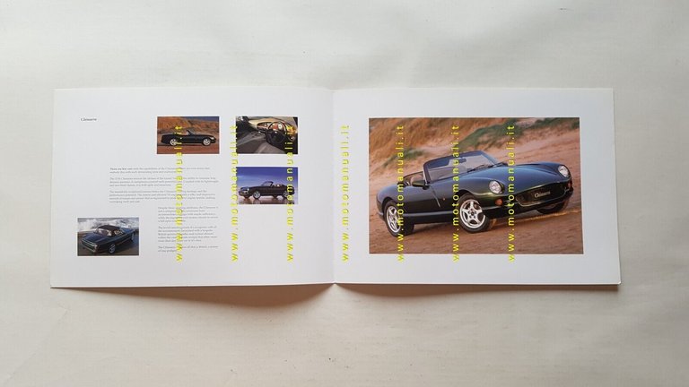 TVR Chimaera 1992 depliant originale INGLESE brochure