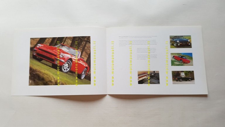 TVR S Series anni 80 depliant originale INGLESE brochure