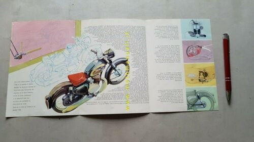 TWN Cornet 200 1955 depliant moto originale motorcycle brochure