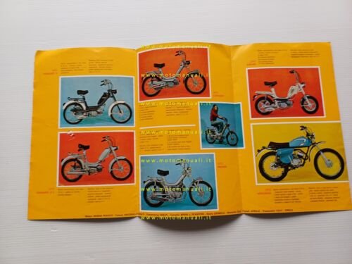 UFO - Spisni catalogo produzione ciclomotori anni 70 depliant italiano …