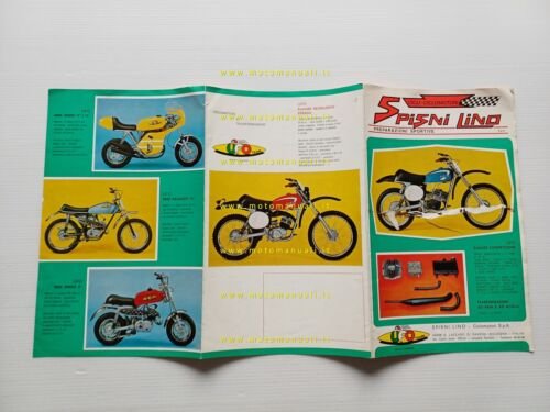 UFO - Spisni catalogo produzione ciclomotori anni 70 depliant italiano …