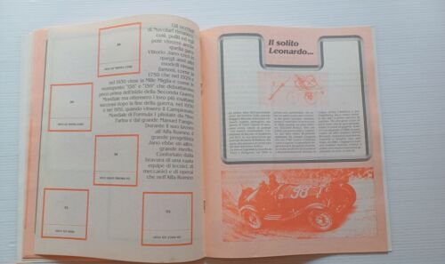 Una leggenda chiamata ALFA ROMEO - album figurine completo 1981-82 …