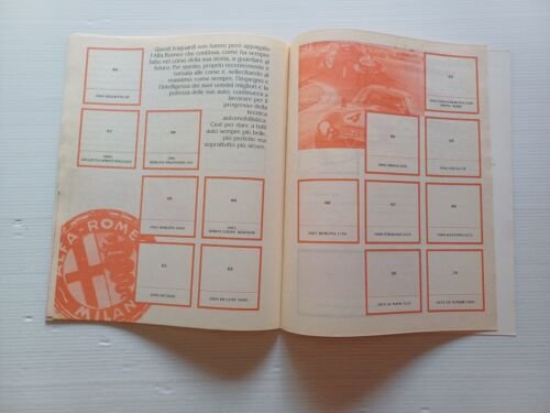 Una leggenda chiamata ALFA ROMEO - album figurine completo 1981-82 …