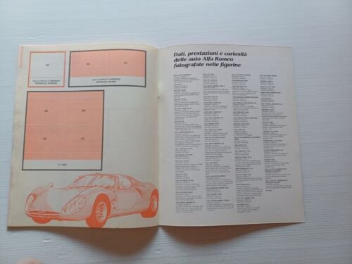 Una leggenda chiamata ALFA ROMEO - album figurine completo 1981-82 …