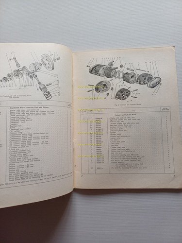 Ural 3 M 66 1966 catalogo ricambi originale moto sidecar