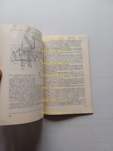 Ural Sidecar modelli 1993 manuale uso manutenzione originale testo francese