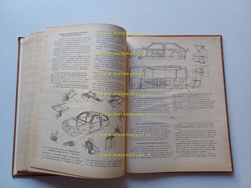 VAZ Lada Samara 1989 manuale officina originale TESTO INGLESE