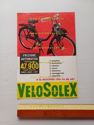 Velosolex 48 1964 depliant italiano originale