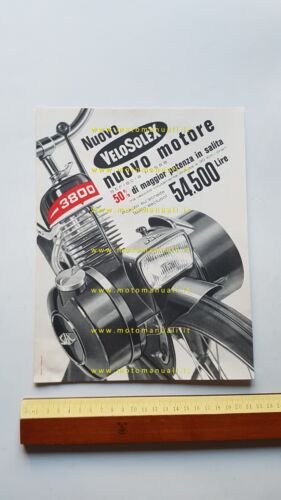 Velosolex 50 3800 Striscia Rossa depliant originale italiano