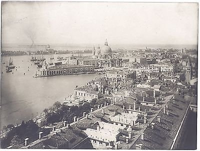 Venezia - Panorama con S. Marco - Navi e barche …