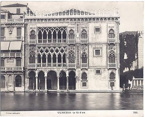 Venezia -La Cà d'Oro - inizi 900 - early XX …