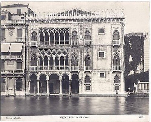 Venezia -La Cà d'Oro - inizi 900 - early XX …