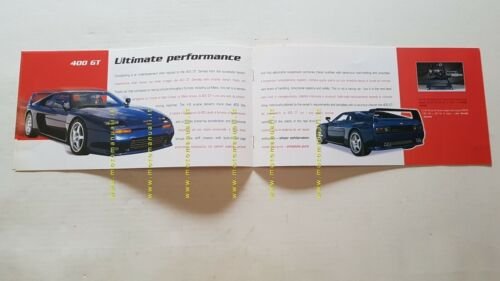 Venturi Atlantique 300 - 400 GT 1995 depliant originale car …