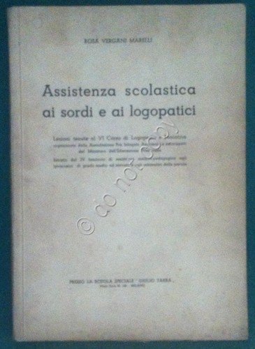 Vergani Marelli - Assistenza scolastica ai sordi e ai logopatici … | Immagine principale