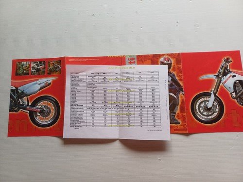 Vertemati 501 Cross Enduro Motard Racing 2003 depliant italiano originale