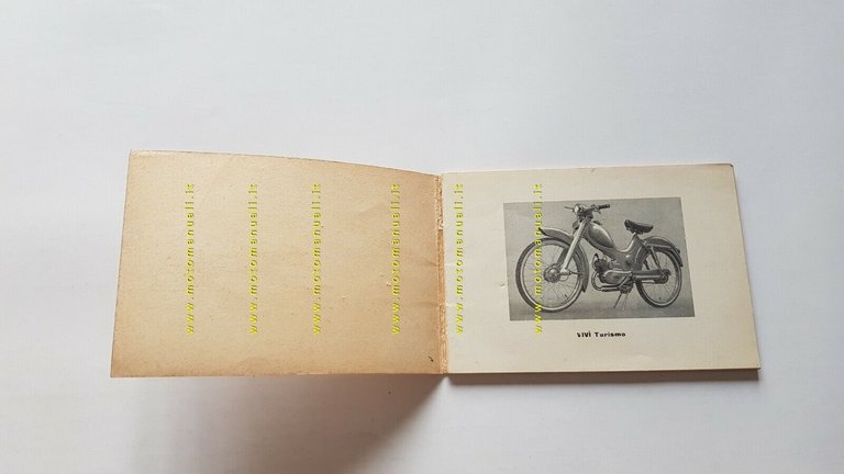 Viberti Vivì 50 Sport Turismo 1957 manuale uso manutenzione libretto …
