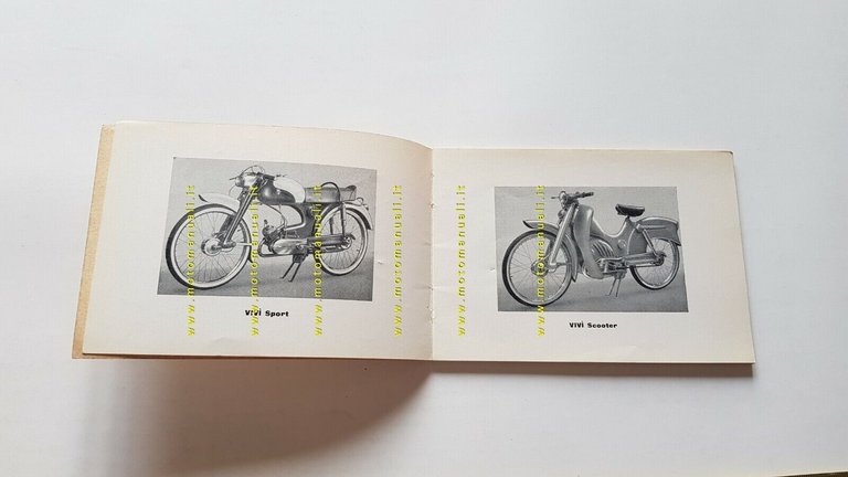Viberti Vivì 50 Sport Turismo 1957 manuale uso manutenzione libretto …