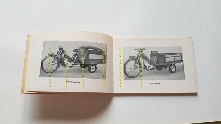 Viberti Vivì 50 Sport Turismo 1957 manuale uso manutenzione libretto …